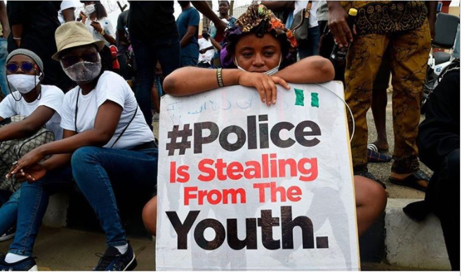 Nigerian Youths Are Back To Protesting, Check Out The New Method