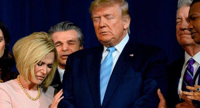 ‘I Hear The Sound Of Victory,’ Trump’s Spiritual Adviser Prays As Biden Inches Closer To 270 Elcetoral Votes