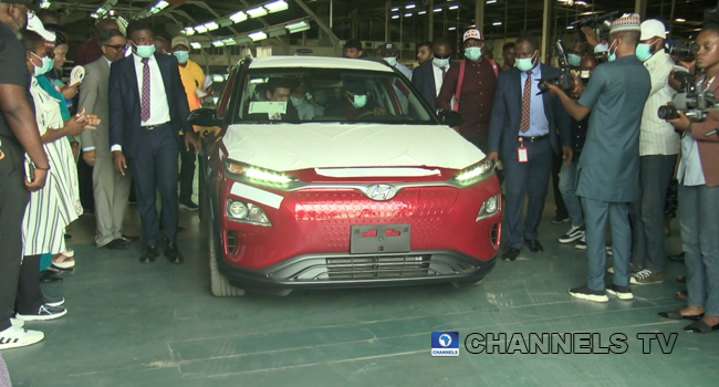 Sanwo-Olu Launches Nigeria's 'First Assembled Electric Car' – Channels Television