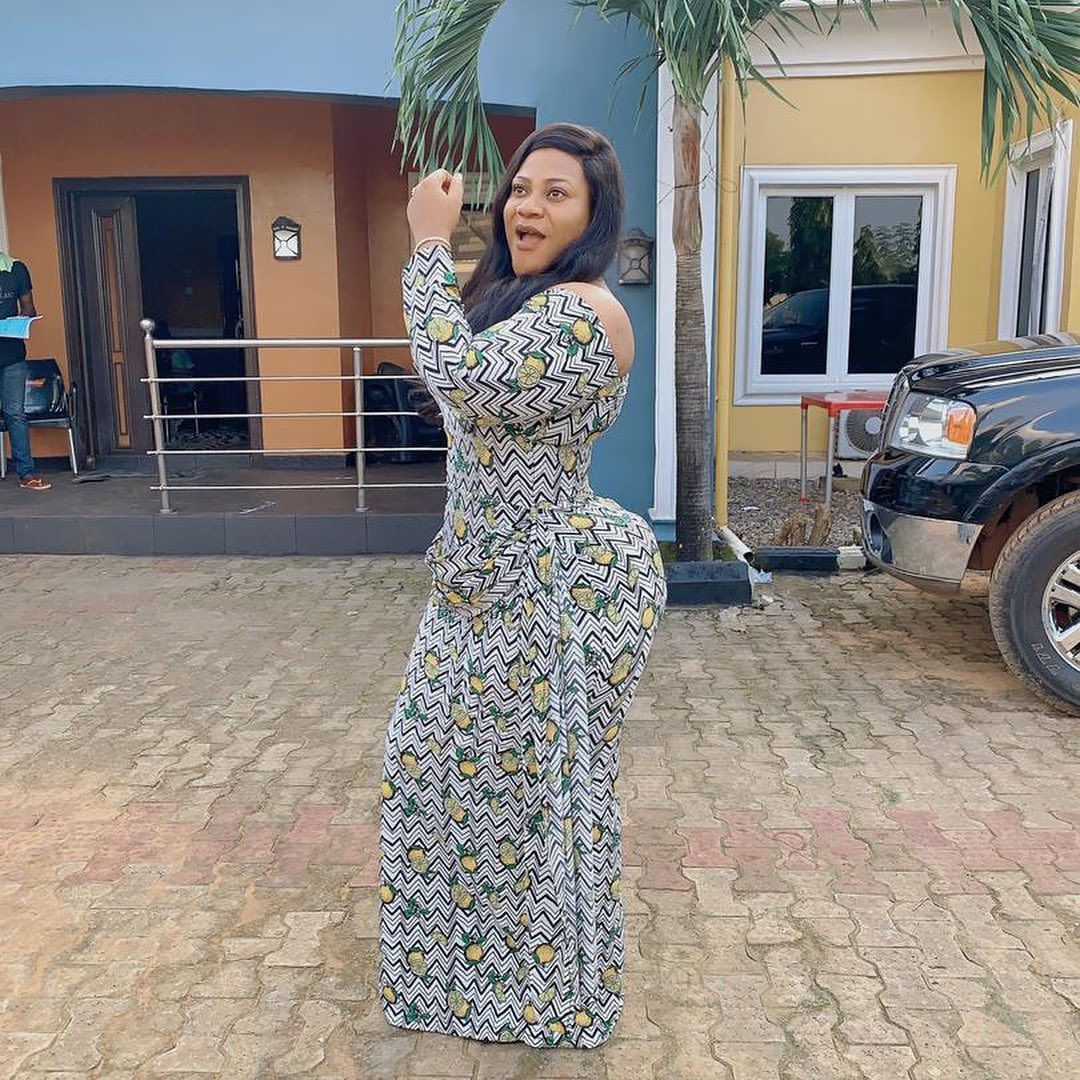 Nkechi Blessing's backside in her latest post will leave you thinking of 'ukwu' all day