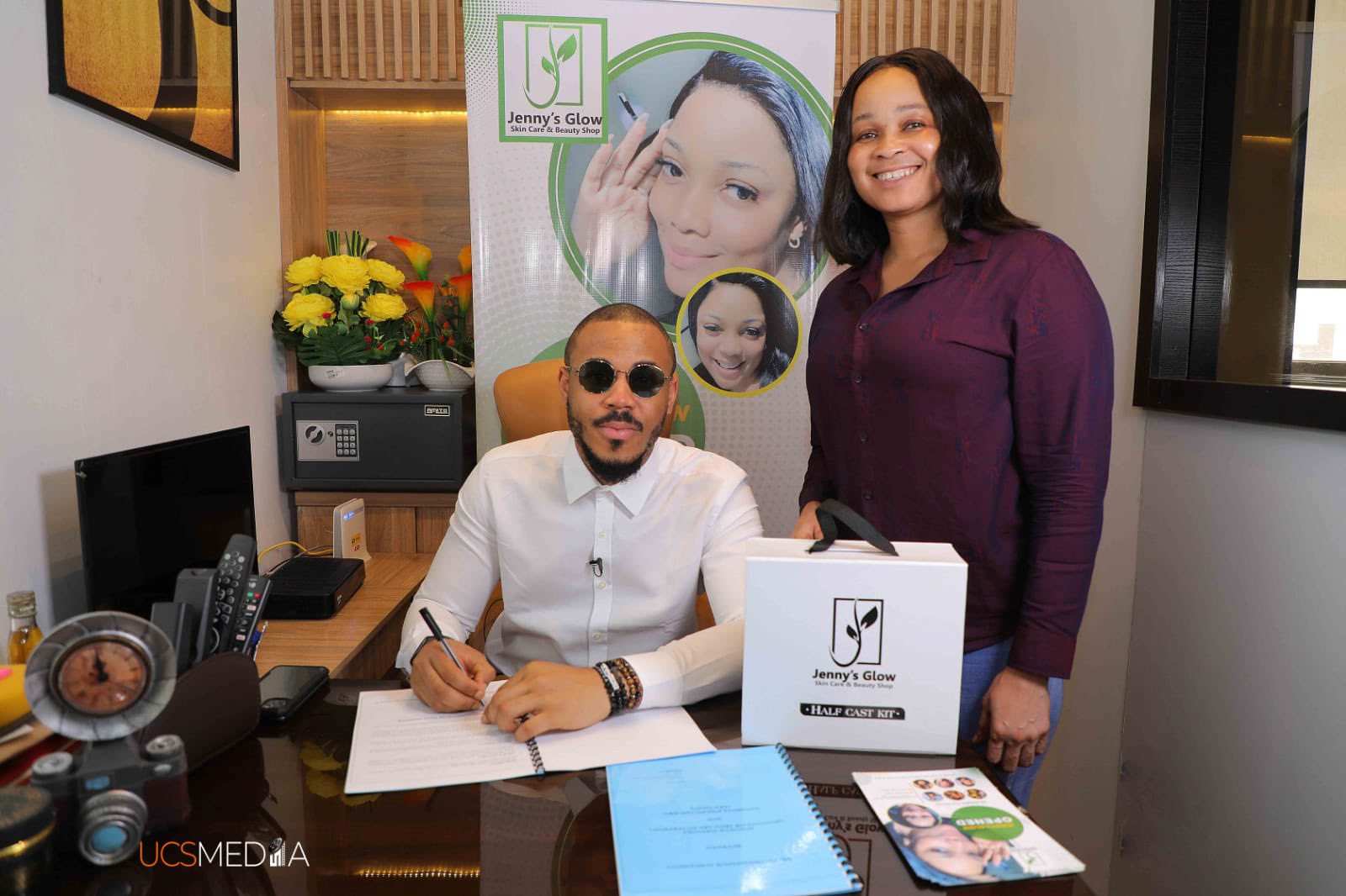 Funny Reactions From Nigerians As Ozo Bags Endorsement Deal With Jenny Glows