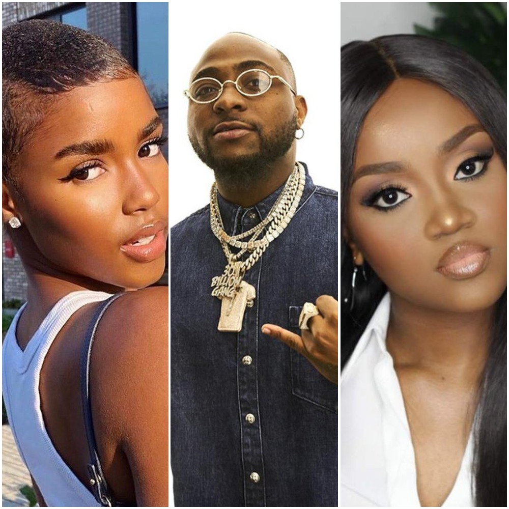 Davido Accused Of Having Affair With British Model Eva Apio While Chioma Was Pregnant (Screenshots)