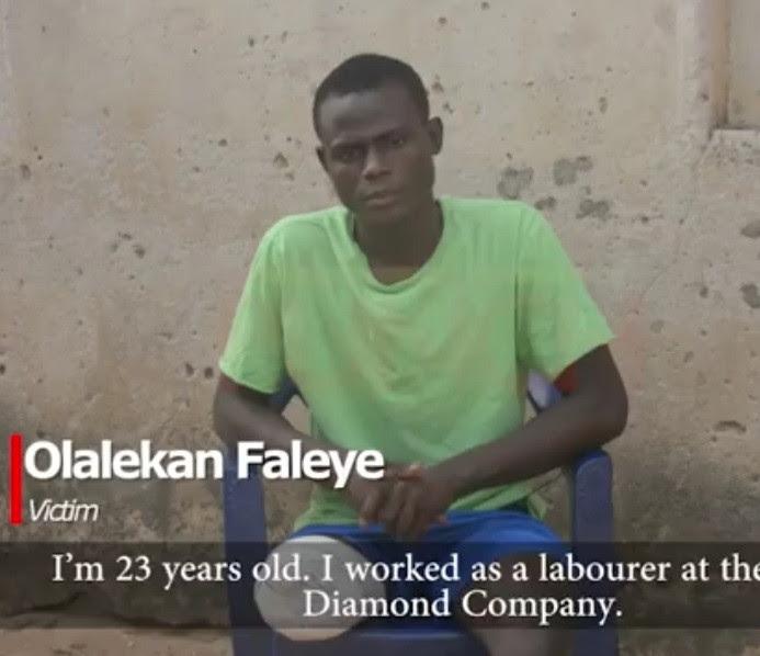 Lekki Toll Gate Shooting: Olalekan Faleye, An Amputee From GunShot Recount Ordeal (Video)