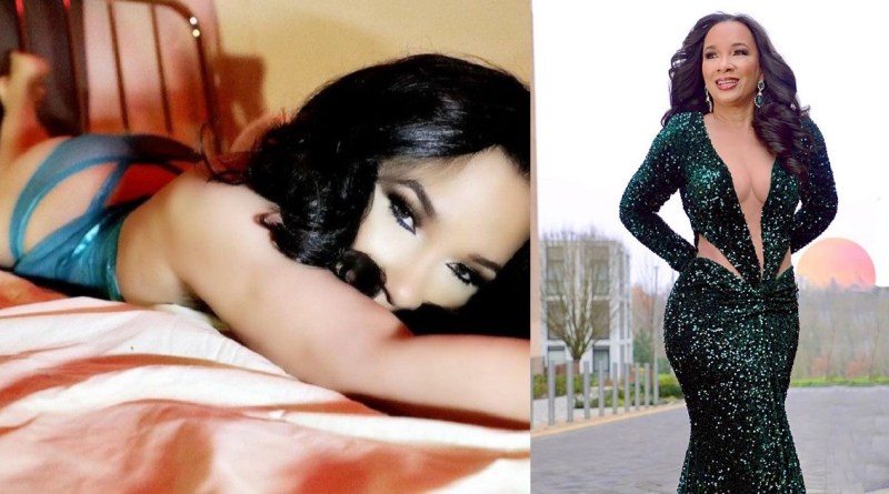 Ibinabo Fiberesima Poses In just Lingerie To Mark Turning 50