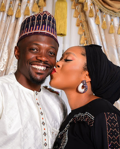 Ahmed Musa Under Fire For Sharing Loved-Up Photo With His Wife