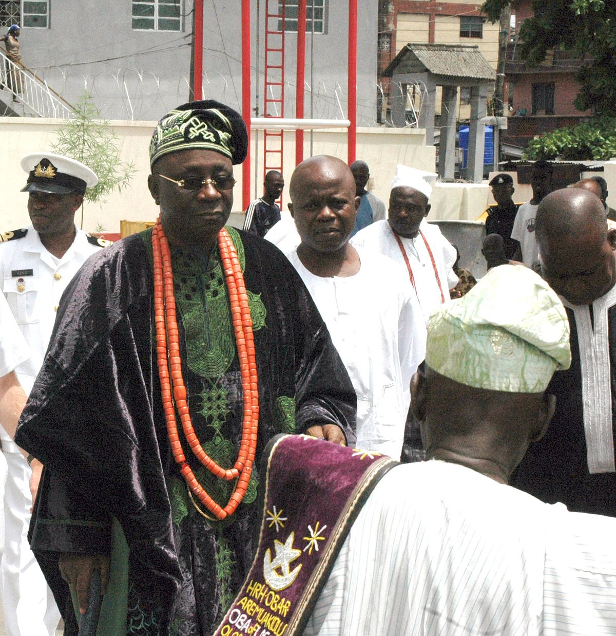 Oba Of Lagos Returns To His Palace Months After Hoodlums Invaded His Palace