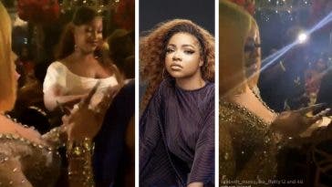 Tacha and Bobrisky makes it rain on Nengi’s birthday (video)