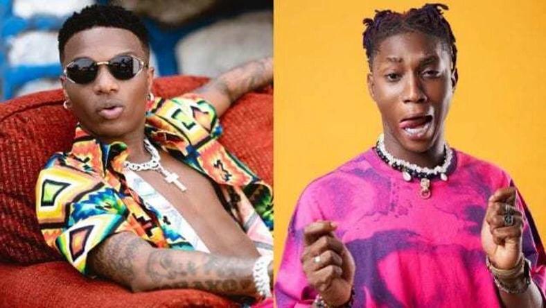 Reactions As Video Of Wizkid And Bella Shmurda In A Studio Surfaced Online