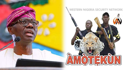 Amotekun Useless To Lagosians, Won’t Be Adopted – Lagos Gov. Sanwo-Olu