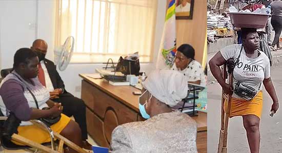 Lagos Detects Lies In Viral Amputee Hawker’s claims, As Sanwo-Olu Handed Her Over To Social Welfare, Withholds N25m Donation