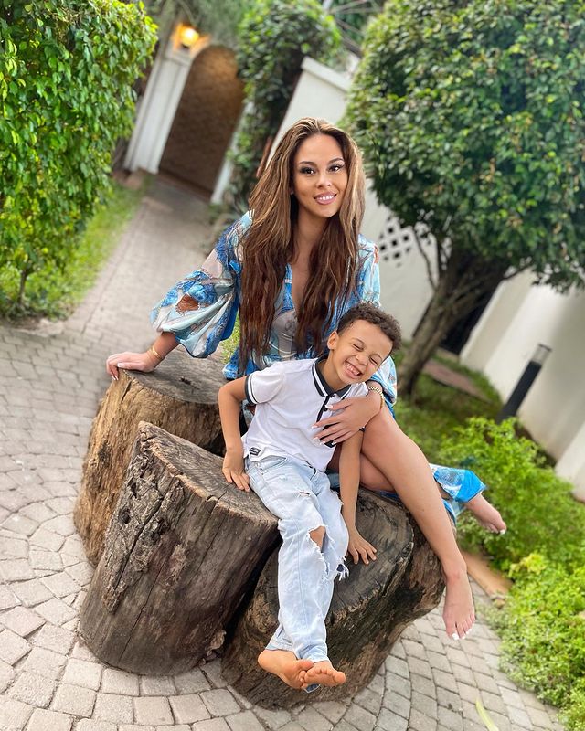 “He Asks Waitress For Egusi” – Ik Ogbonna’s Ex Laments As Son Insists On Nigerian Meals In An Italian Restaurant (Video)
