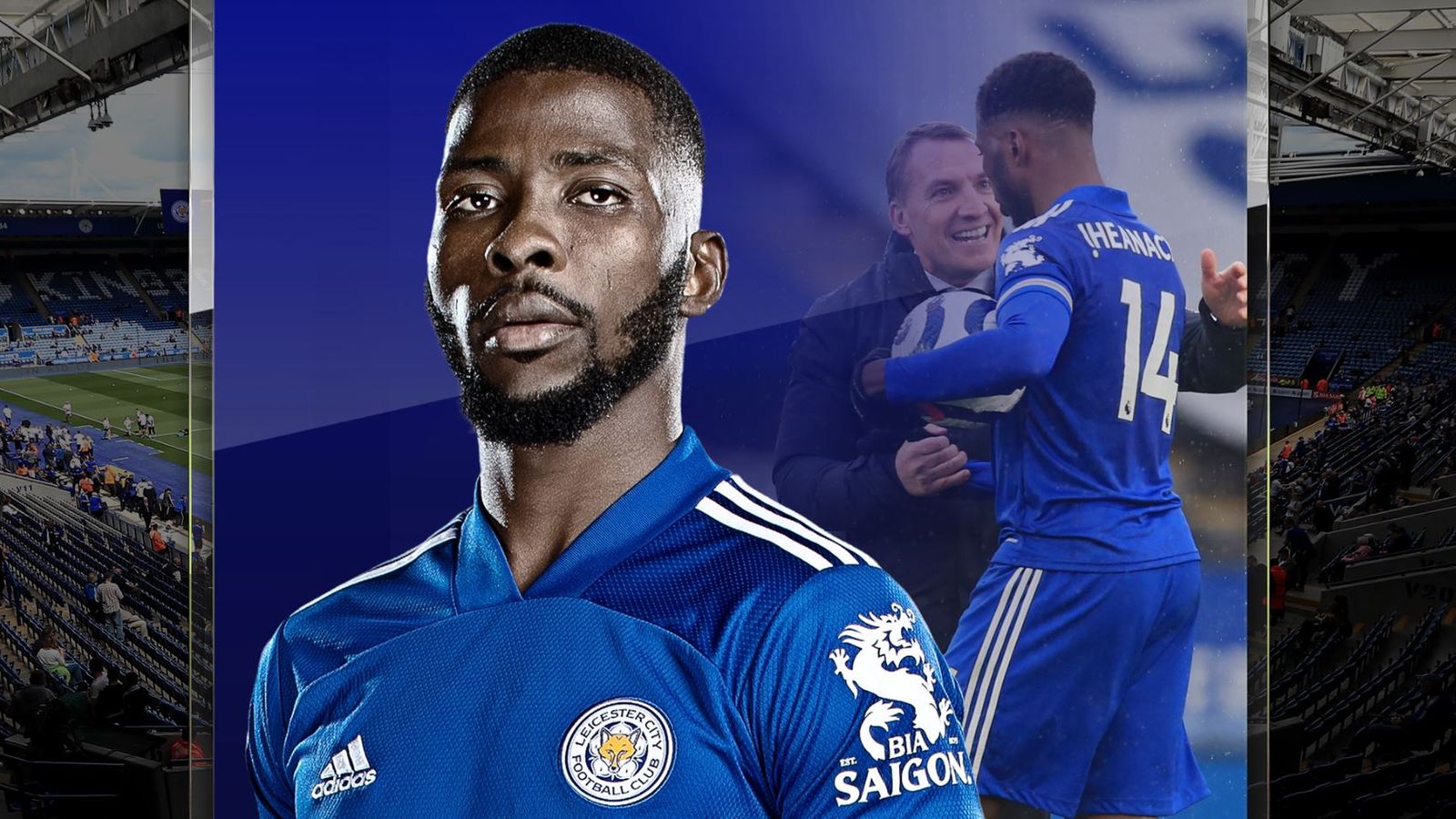 Kelechi Iheanacho's Four Goals Nominated For Leicester City's Goal Of The Month