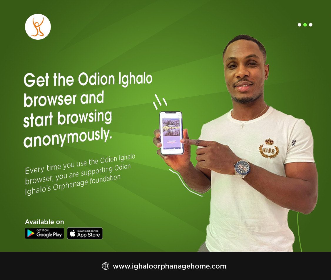 BREAKING: Odion Ighalo Launches Mobile Browser To Support Orphanage Foundation