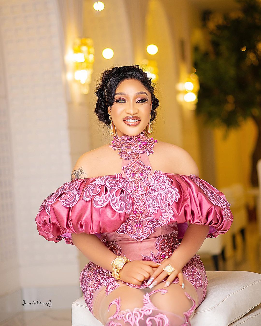 Tonto Dikeh Celebrates 36th Birthday With Adorable Photos