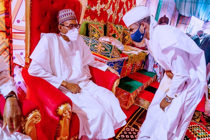Atiku, Osibanjo, Other Dignitaries At Buhari Son's Wedding (Photos)