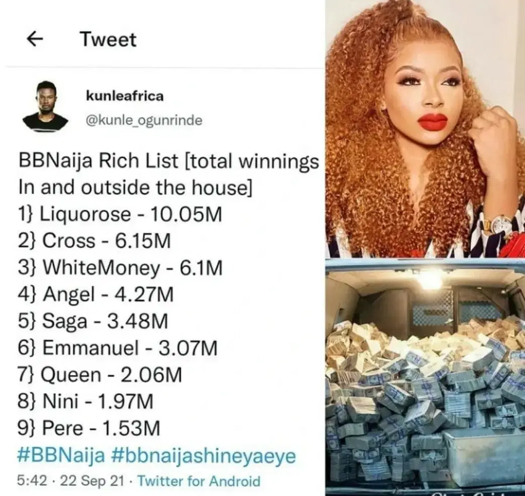 Liquorose Beats Laycon, Sets New Instagram Record