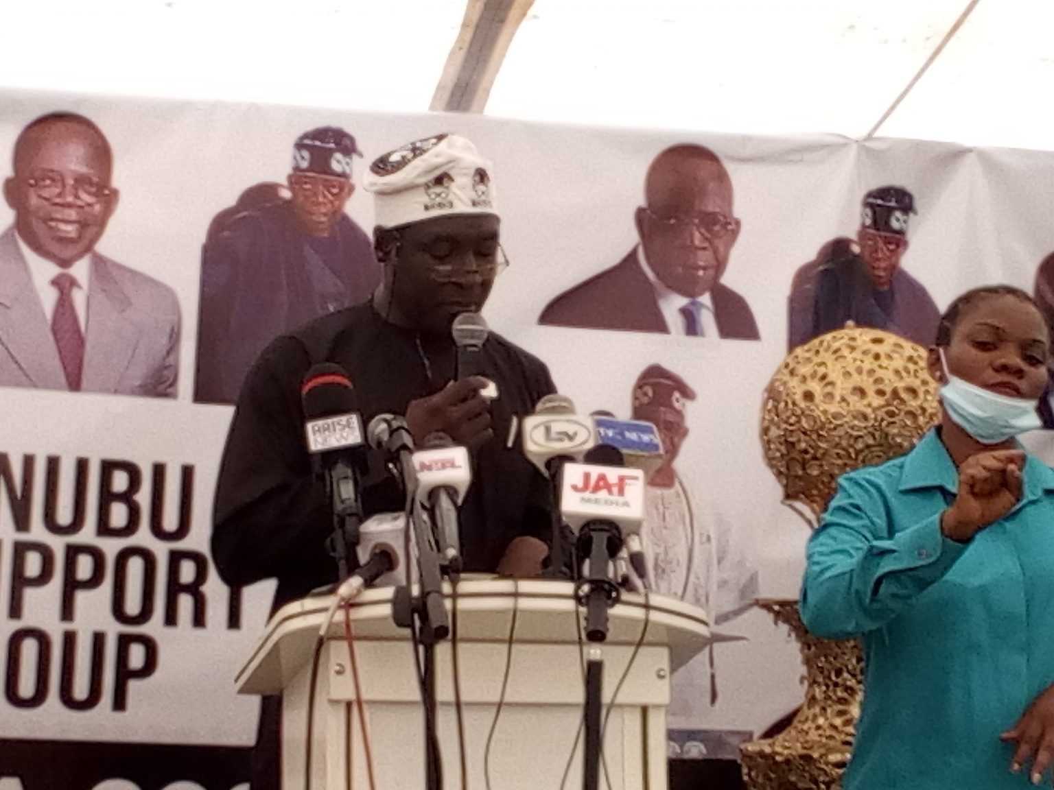 Tinubu Support Group Inaugurated In Abuja Ahead Of 2023 Election