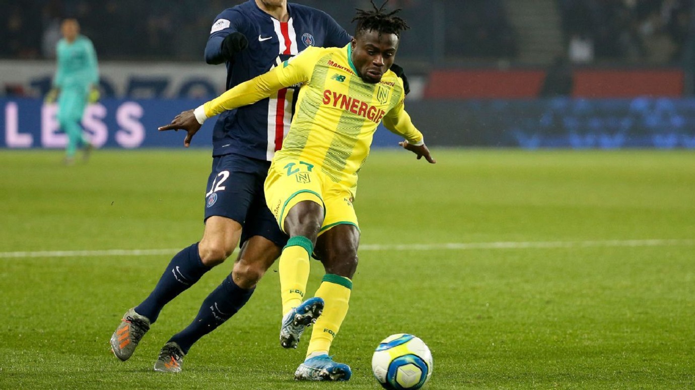 Moses Simon Runs Riot As Nantes Thrash PSG In Ligue 1