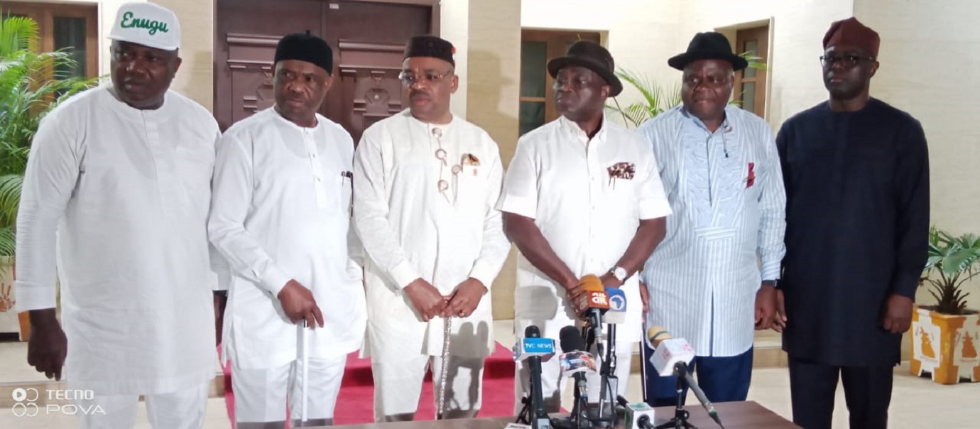 PDP Southern Governors Persist On Zoning 2023 Presidecy