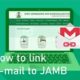 How To Link Email To Your JAMB Profile