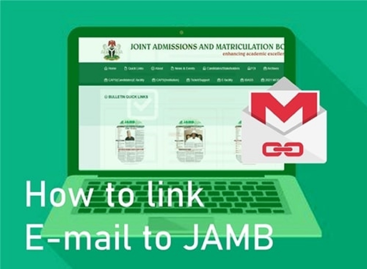How To Link Email To Your JAMB Profile