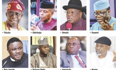 BREAKING: Names Of 13 Presidential Aspirants On APC 'Safe' List Revealed
