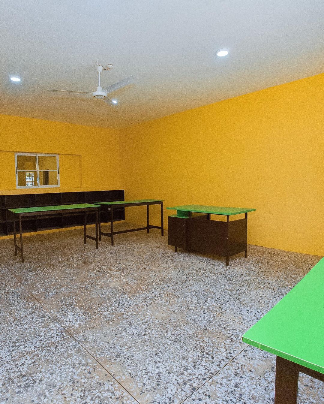 Nigerians React As Comedian Bovi Renovates University of Benin Staff School [Photos]