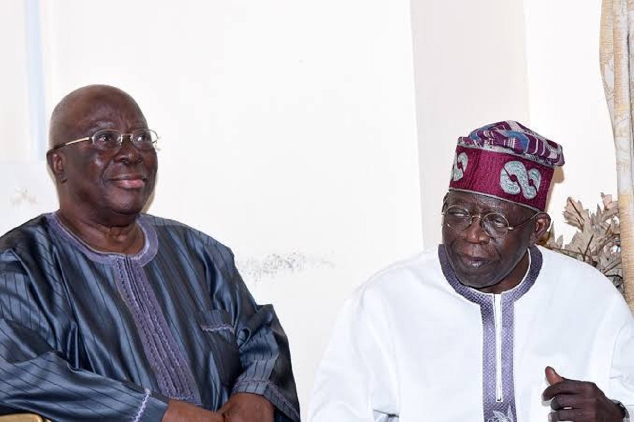 Tinubu Blasts Ayo Adebanjo Over His Endorsement Of Peter Obi, Accuse Him Of Turning Afenifere Into His Personal Estate'
