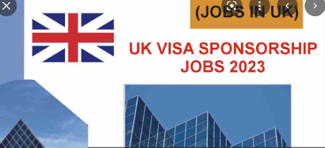 How to Apply For A UK Visa Sponsorship Jobs And List of Approved Companies