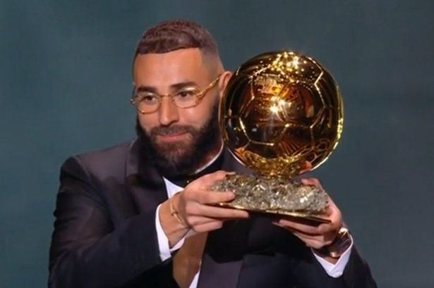 Karim Benzema Wins 2022 Ballon d'Or