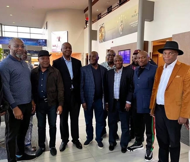Atiku Abubakar Arrives US For Campaign [PHOTOS]