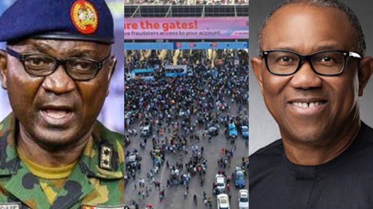 Nigerians Call For Removal Of Army Spokesman, John Enenche Who Claimed Lekki Massacre Was Photoshopped From Peter Obi Campaign Advisory List