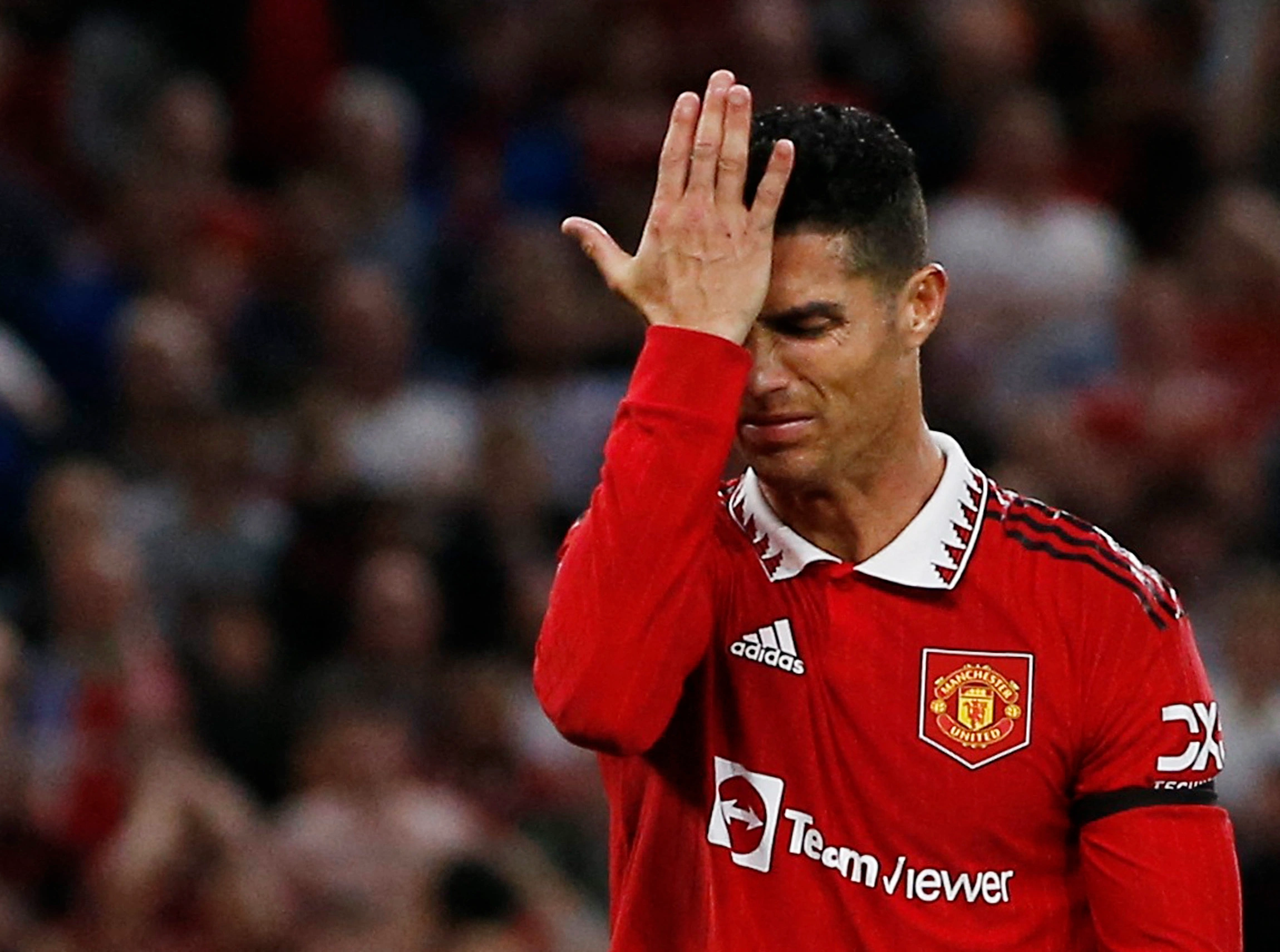 Manchester United Forward Ronaldo Banished From Man United Squad