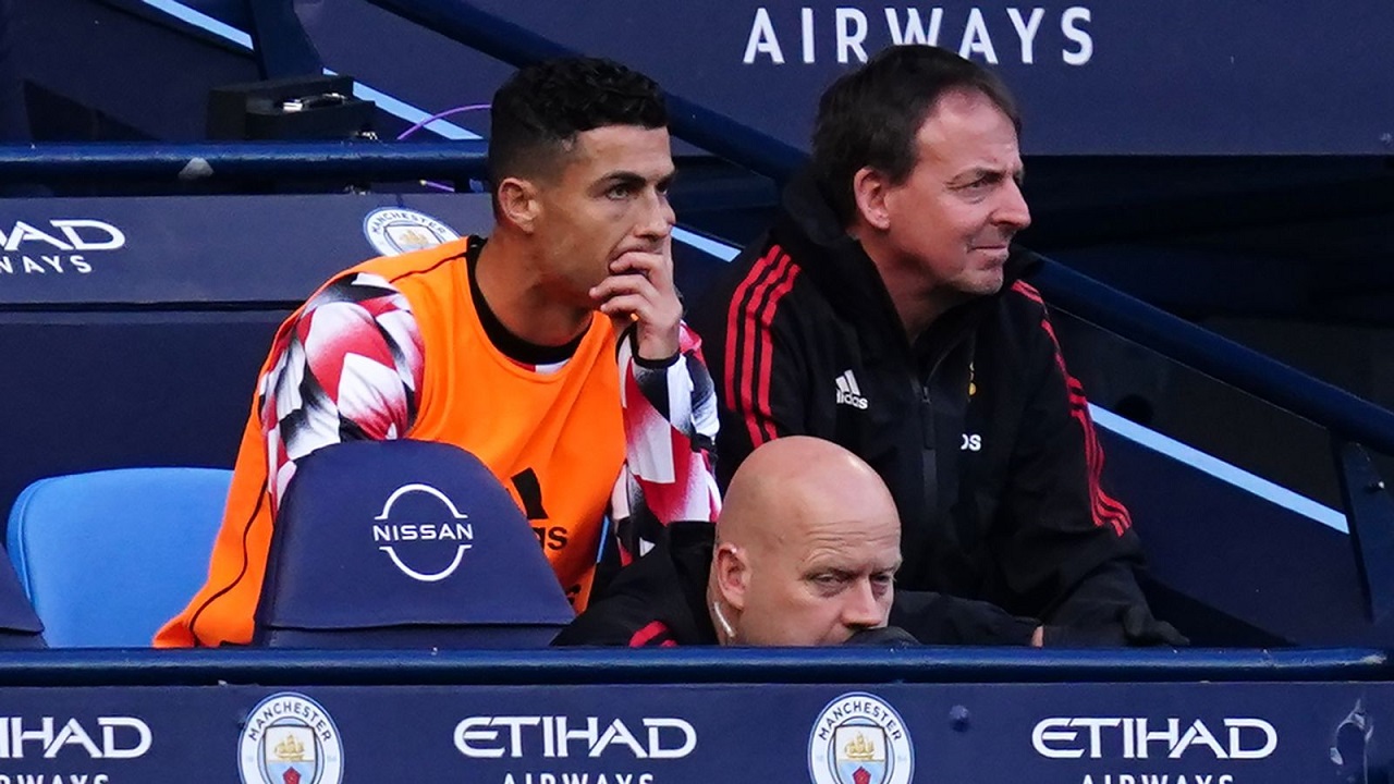 Erik Ten Hag Reveals Why He Kept Ronaldo On Bench In 6-3 Demolition By Man City