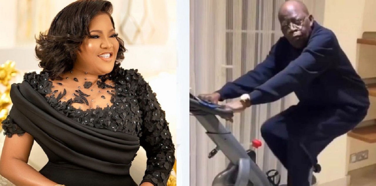 Reactions As Nigerians Set To Boycott Toyin Abraham's Movies For Supporting Tinubu