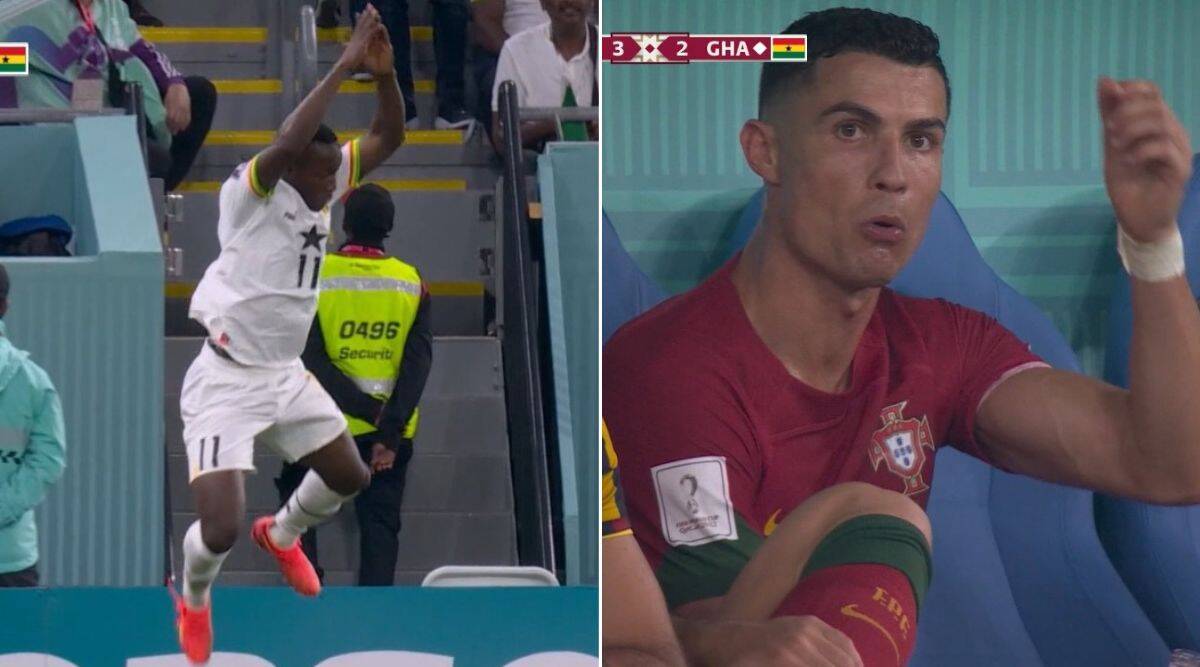 Cristiano Ronaldo Furious After Ghana Bukari Did His ‘Siuu’ Celebration