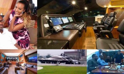 Femi Otedola Spend Over N2.2billion To Rent Aristotle Onassis' Christina O super luxury yacht,