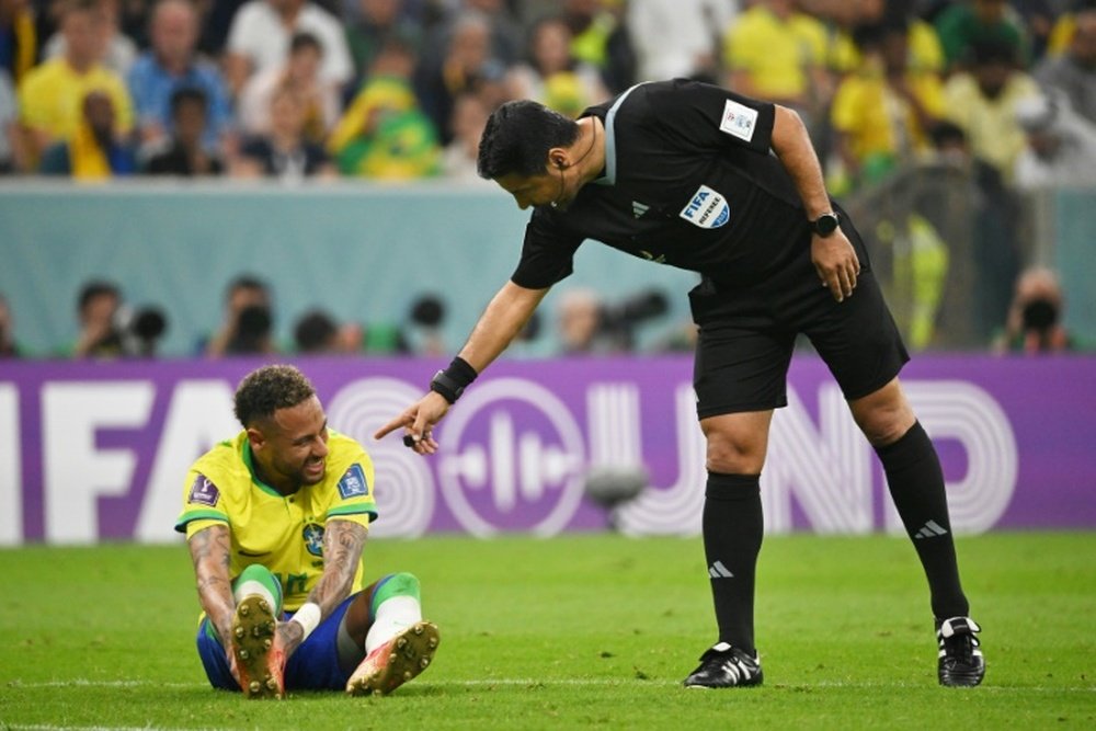 Neymar Seen Crying As He Suffers Ankle Sprain In Brazil First Game Against Serbia