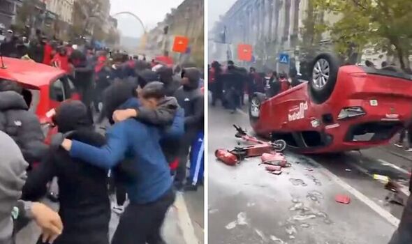 Fans React To Morocco's Emphatic 2-0 Win Over Belgium As Riots Broke Out In Brussels [Video]
