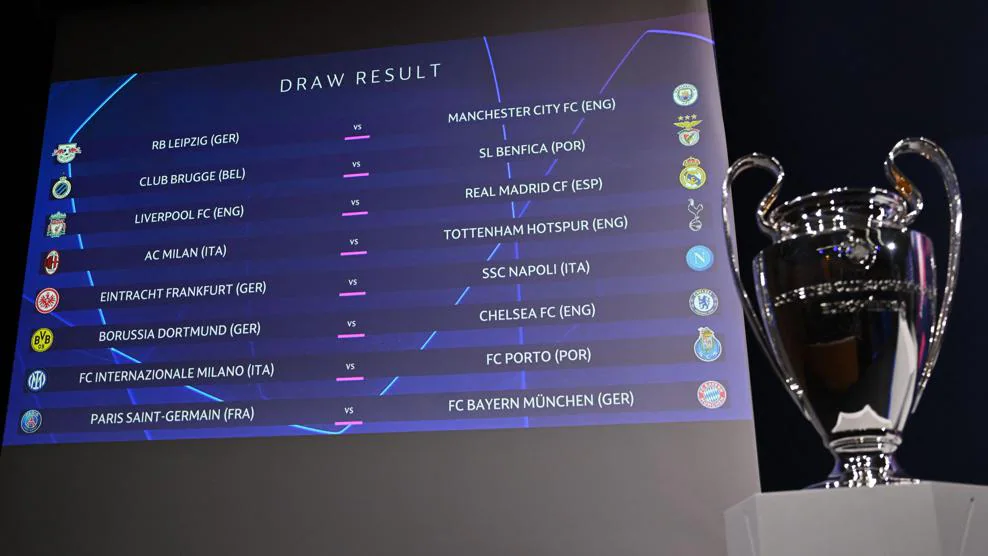 Champions League Round Of 16: Chelsea Face Dortmund, Liverpool Take On Real Madrid - Full List