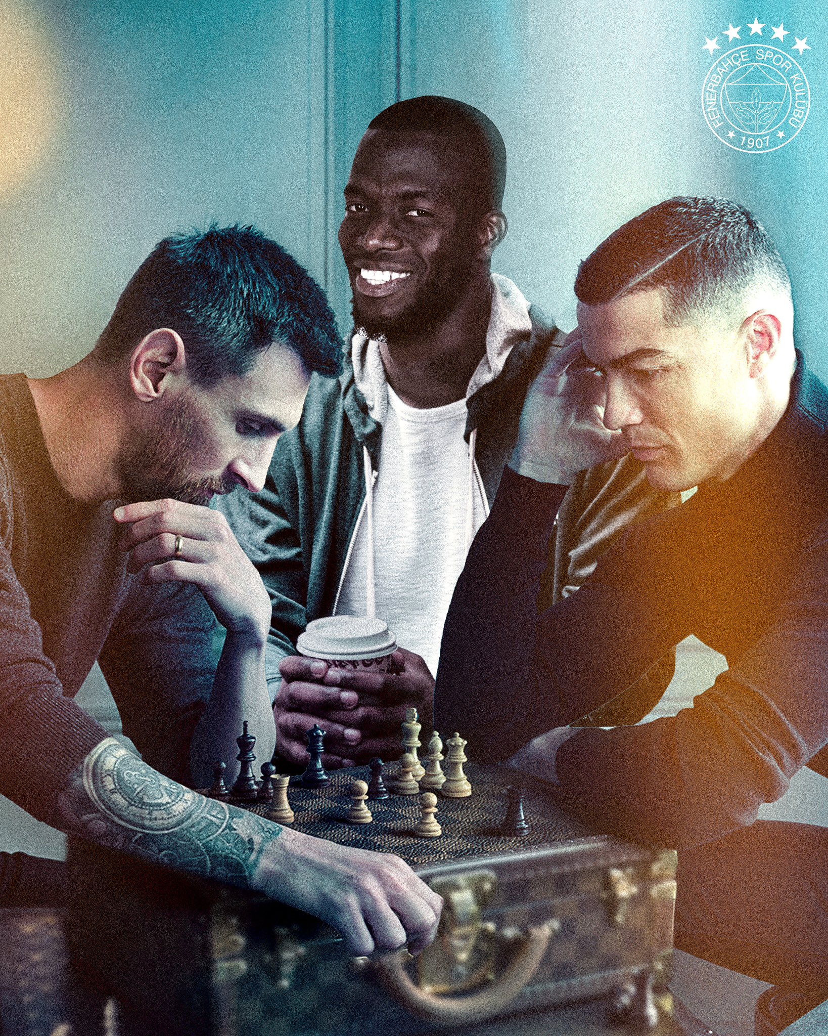 Fenerbahce Hilariously Photoshopped Enner Valencia Into Viral Ronaldo-Messi ‘GOAT’ Photo