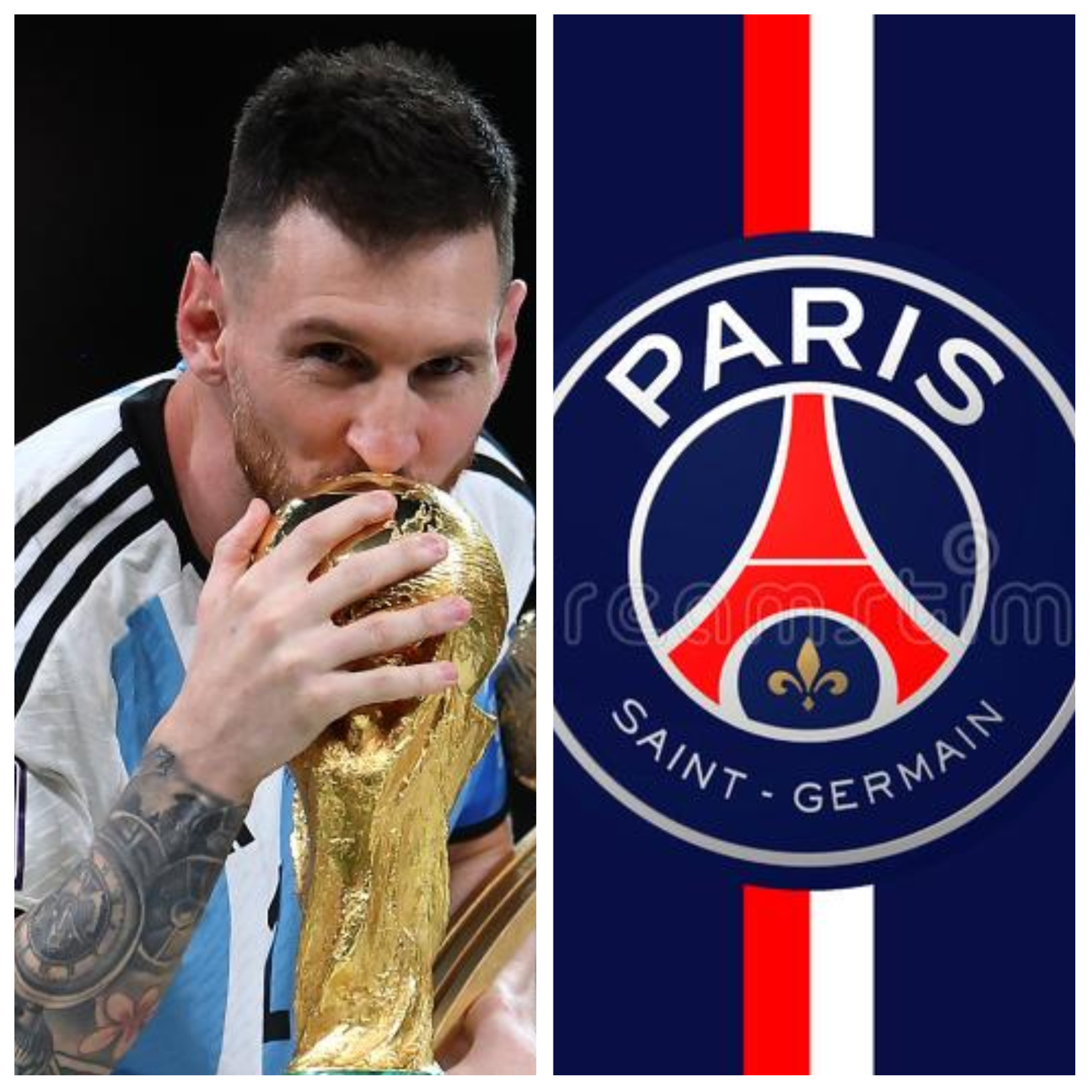 PSG Reluctant To Grant Lionel Messi's World Cup Trophy Request