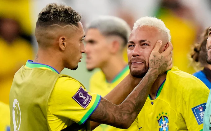 'Heartbreak For Neymar' - Reactions As Croatia Knock Brazil Out Of 2022 World Cup