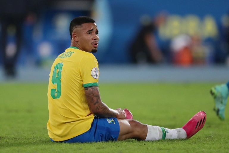 Trouble For Brazil As Arsenal Star Gabriel Jesus Is Out Of World Cup With Injury