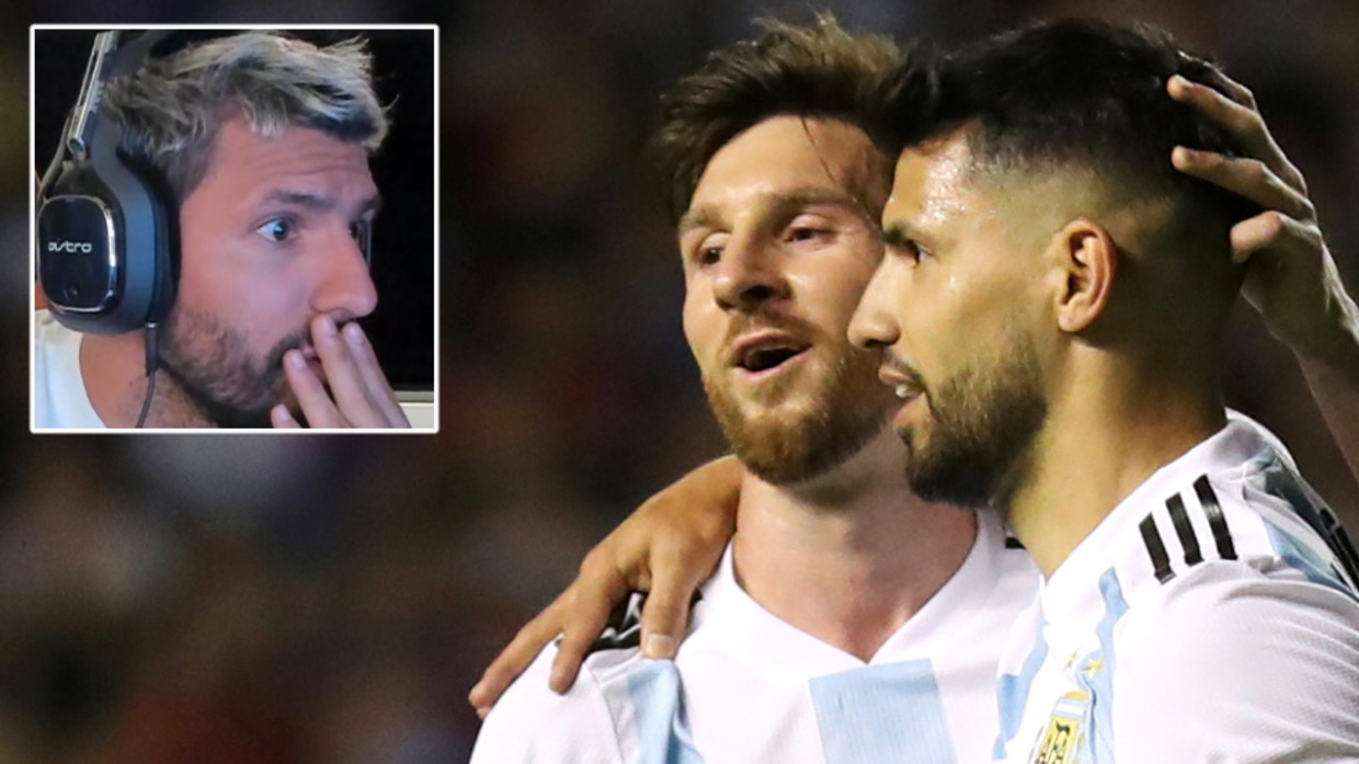 What Happened When Lionel Messi Joined Sergio Aguero's Live Twitch At The World Cup [Videos]
