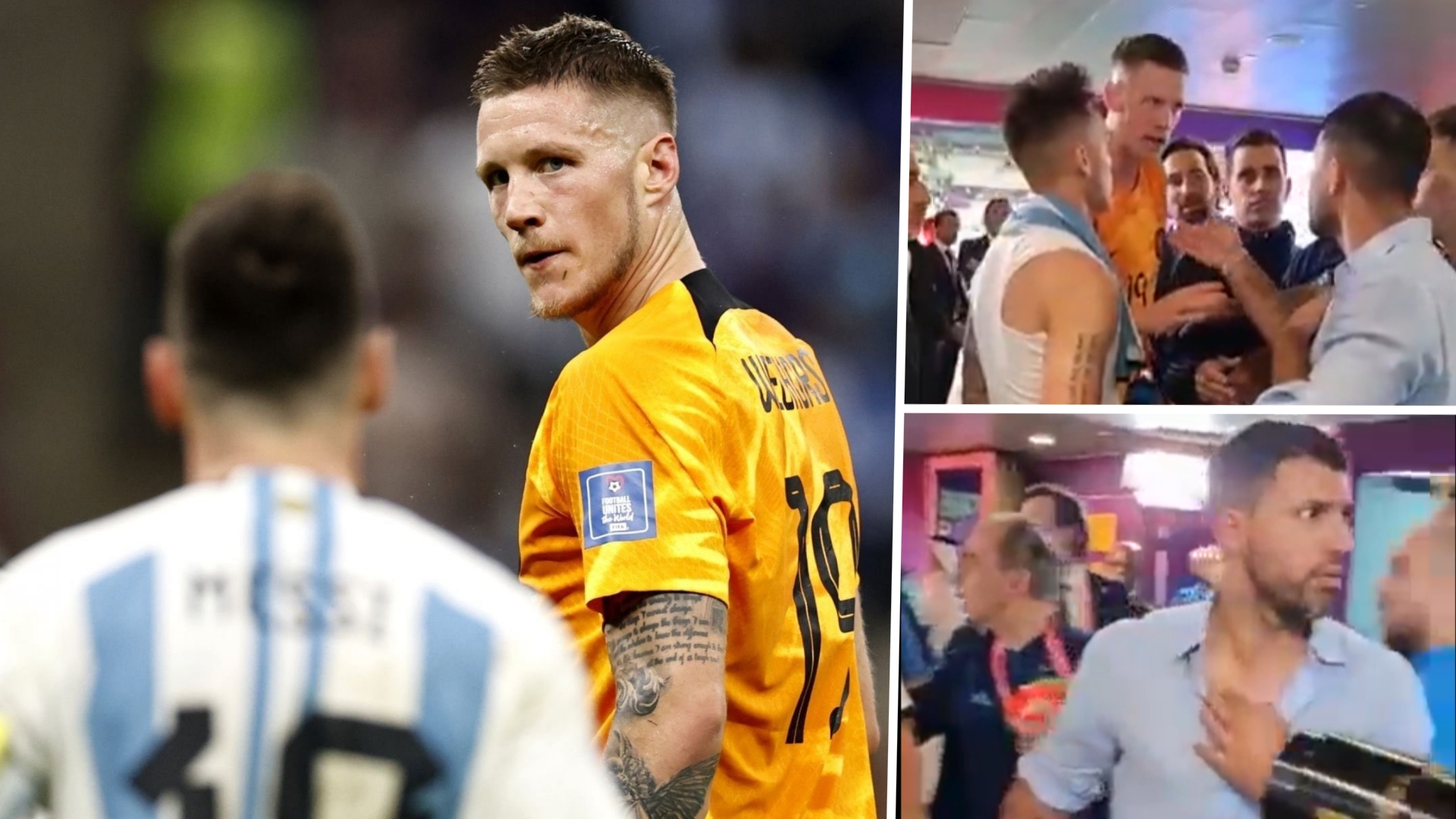 "He Smashed My Hand Away" - Netherlands Star Weghorst Describe Lionel Messi As Disrespectful [Video]