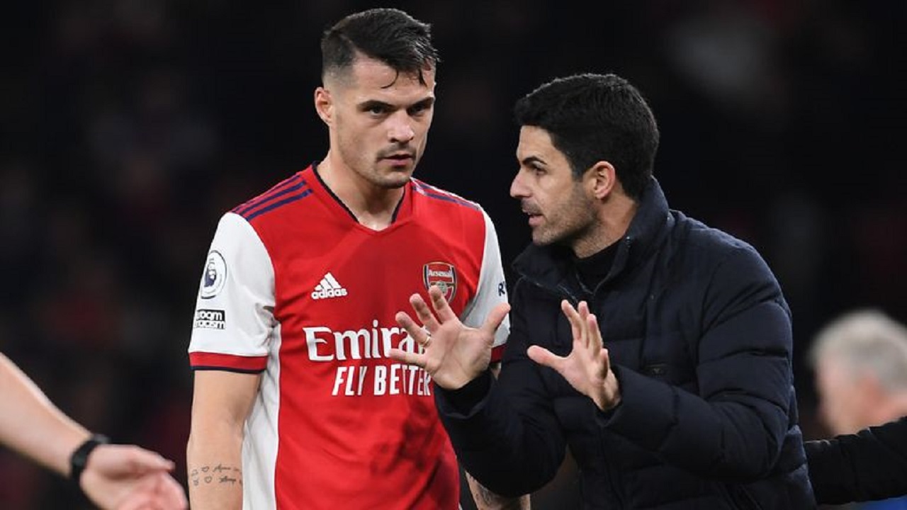 Mikel Arteta Threatened To Axe Granit Xhaka At Arsenal