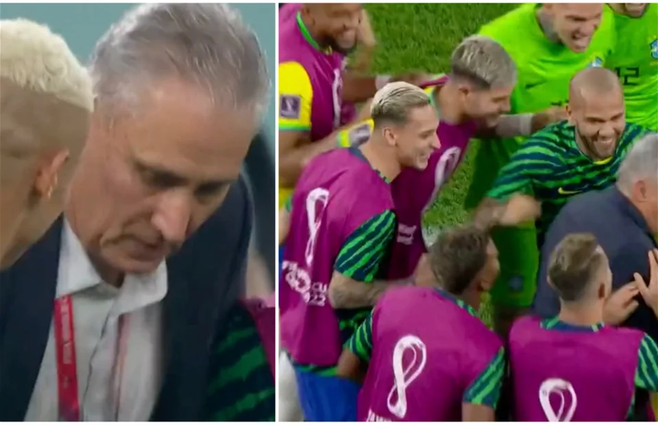 Brazil's Coach, Tite's Celebration After Richarlison’s Amazing World Cup Goal Goes Viral [Video]