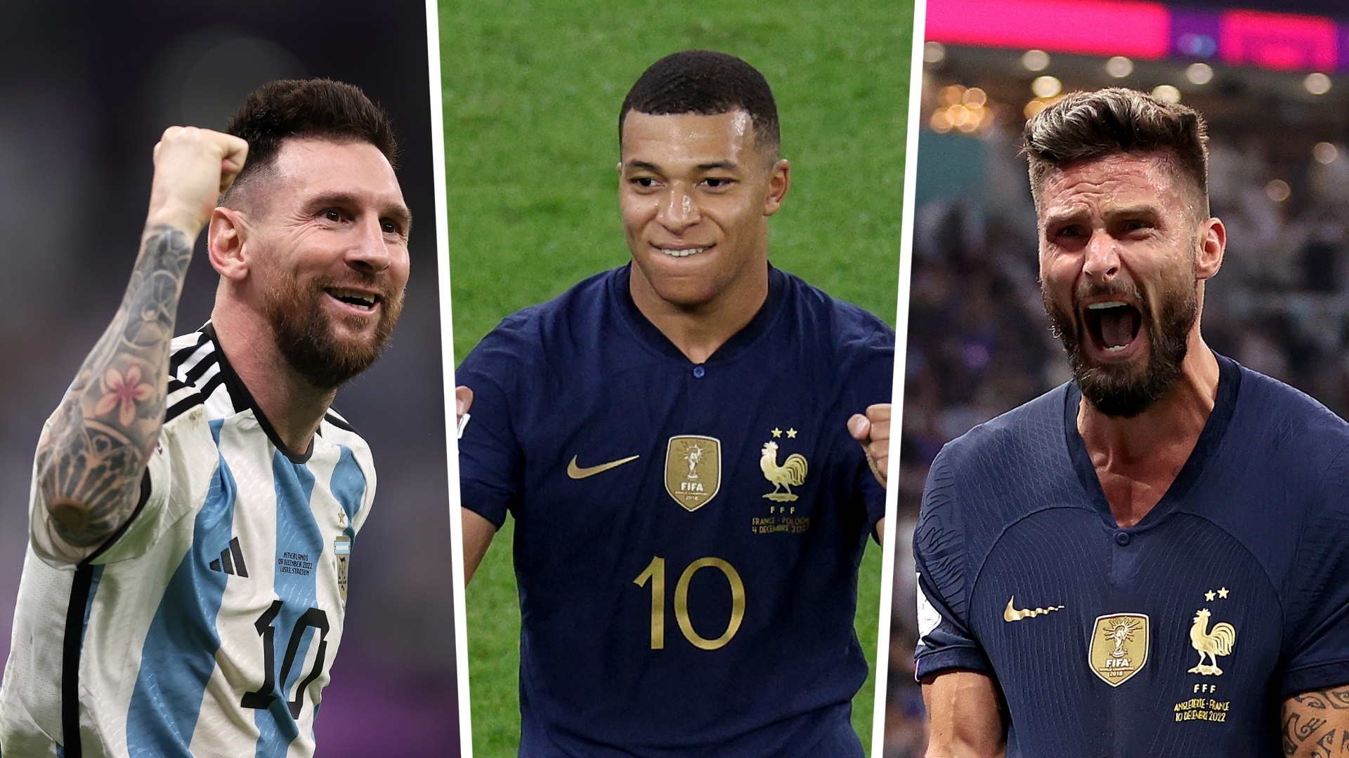 Who will Win The 2022 World Cup Golden Boot - Messi, Mbappe Or Giroud?