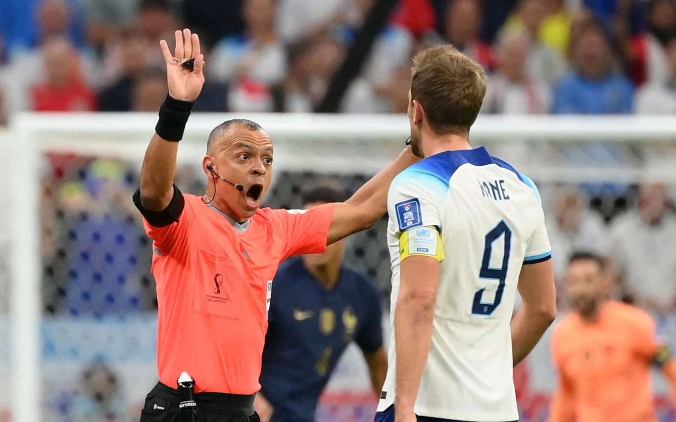 Angry England Fans Altered Referee Wilton Sampaio Wikipedia Page